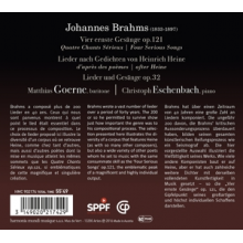 Brahms, Johannes - Vier Ernste Gesange