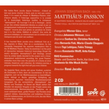 Akademie Fur Alte Musik Berlin - Bach: Matthaus-Passion Bwv244
