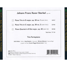 Plagge-Zimmermann, Ursula & Trio Fortepiano - Sterkel: Piano Quartet - Two Piano Trios