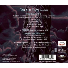 Rigacci, Susanna & Roberta Gottardi & Benedetto Marcello Chamber Orchestra & Flavio Emilio Scogna - Gerald Finzi: Clarinet Concerto/Dies Natale/Prelude