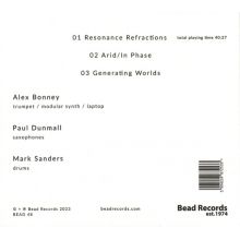 Dunmall, Paul & Alex Bonney & Mark Sanders - The Beholder's Share