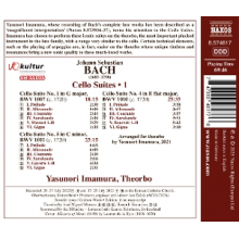 Imamura, Yasunori - J.S. Bach: Cello Suites, Vol. 1 (Arr. For Theorbo)