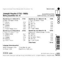 Leipziger Streichquartett - Haydn: String Quartets Vol. 19
