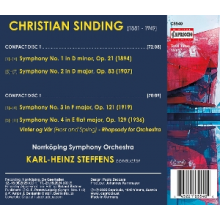 Norrkoping Symphony Orchestra - Sinding: the Symphonies