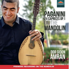 Amran, Dor Gidon - Paganini: 24 Caprices, Op. 1 On the Mandolin