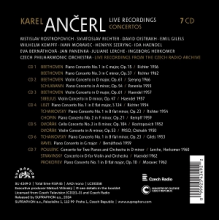 Czech Philharmonic Orchestra - Karel Ancerl: Live Recordings - Concertos