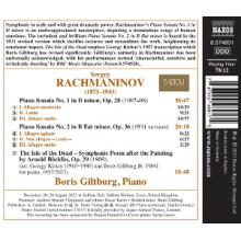 Giltburg, Boris - Rachmaninov: Piano Sonatas Nos. 1 & 2; the Isle of the Dead (Arr. For Piano)