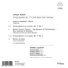 Maxwell Quartet - Joseph Haydn: String Quartets Op. 77 & Folk Music From Scotland