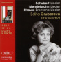 Schubert/Mendelssohn/Stra - Lieder/Brentano-Lieder
