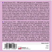 Szeryng, Henryk - Milestones of a Legend