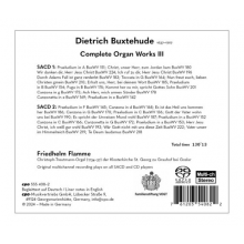 Flamme, Friedhelm - Dietrich Buxtehude: Complete Organ Works Iii
