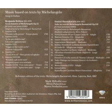 Milhofer, Mark & Mirco Palazzi & Marco Scolastra - Britten & Shostakovich: Music Based On Texts By Michelangelo