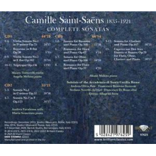 Tortorelli, Mauro & Andrea Favalessa & Soloists of the Accademia Di Santa Cecilia Rome - Saint-Saens: Complete Sonatas