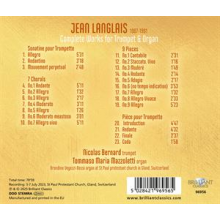 Bernard, Nicolas & Tommaso Maria Mazzoletti - Jean Langlais: Complete Works For Trumpet & Organ