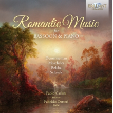 Carlini, Paolo & Fabrizio Datteri - Romantic Music For Bassoon & Piano