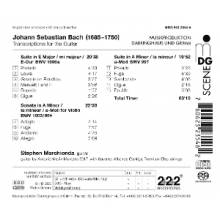 Marchionda, Stephen - Bach: Sonatas & Suites Arr. Guitar