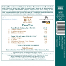 Trio Egmont - Ferdinand Ries: Piano Trios