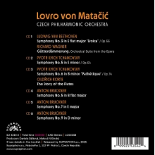 Matacic, Lovro von & Czech Philharmonic Orchestra - Beethoven 3, Tchaikovsky 5/6, Bruckner 5/7/9, Wagner, Korte