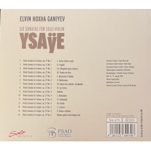 Ganiyev, Elvin Hoxha - Ysaye: Six Sonatas For Solo Violin