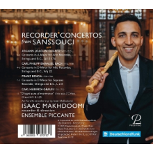 Makhdoomi, Isaac - Bach, Graun & Quantz: Flute Concertos From Sanssouci