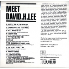 Lee, David H. - Meet David H. Lee