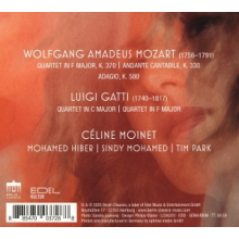 Moinet, Celine - Mozart & Gatti - Oboe Quartets