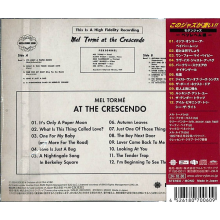 Torme, Mel - At the Crescendo