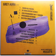 Grey Aura - Zwart Vierkant Slotstuk