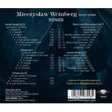 Klisowska, Joanna & Katarzyna Neugebauer - Weinberg: Songs