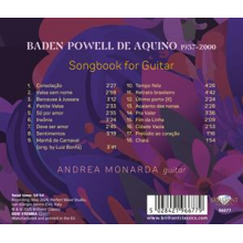 Monarda, Andrea - Baden Powell De Aquino: Songbook For Guitar