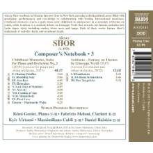 Geniet, Remi - Shor: Composer S Notebook, Vol. 3