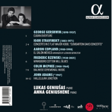 Geniusas, Lukas - Hallelujah Junction: Adams, Stravinsky, Gershwin & Copland