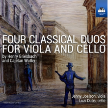 Joelson, Jenny - Four Classical Duos For Viola and Cello