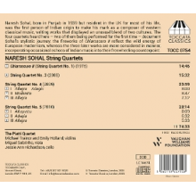 Piatti Quartet - Naresh Sohal: String Quartets