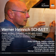 Vondung, Anke - Werner Heinrich Schmitt: Piano Works, Chamber Music and Songs