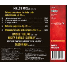 Boriso-Glebsky, Nikita - Rozsa: Miklos Rozsa: Sinfonia Concertante; Rhapsody For Cello