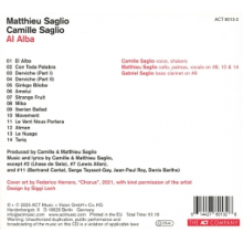 Saglio, Matthieu - Al Alba