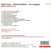 Fresu, Paolo & Richard Galliano & Jan Lundgren - Mare Nostrum Iv