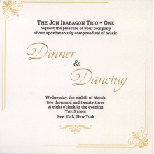 Irabagon, Jon - Dinner & Dancing