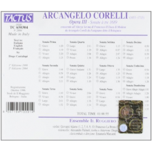 Corelli, A. - Opera Iii-Sonate Da Chies