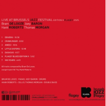 De Looze, Bram & Joey Baron & Hank Roberts & Thomas Morgan - Live At Brussels Jazz Festival (Edition X Flagey 2025)