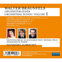 Braunfels, W. - Orchestral Songs Vol.1