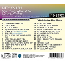 Kallen, Kitty - Little Things Mean a Lot