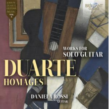 Rossi, Daniela - Duarte: Homages, Works For Solo Guitar