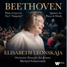 Leonskaja, Elisabeth - Beethoven: Piano Concerto No. 5 Emperor /Quintet For Piano and Winds Op. 16