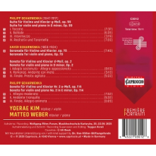Kim, Yoerae - Scharwenka & Scharwenka: Scharwenka: Violin Sonatas
