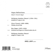 Lanyi, Ariel - Organ Reflections: Mozart, Franck & Reger
