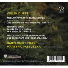 Pastuszka, Martyna - Duranowski: Polish Violin Duets From the 18th Century