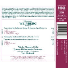 Shugaev, Nikolay - Weinberg: Complete Music For Cello & Orchestra