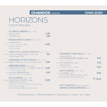 Whately, Kitty & Edwige Herchenroder - Horizons - French Melodies